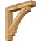 Ekena Millwork Imperial Block Rough Sawn Bracket w/ Offset Brace, Western Red Cedar, 6"W x 30"D x 30"H BKT0604X30X30IMP05RWR - alternate 1